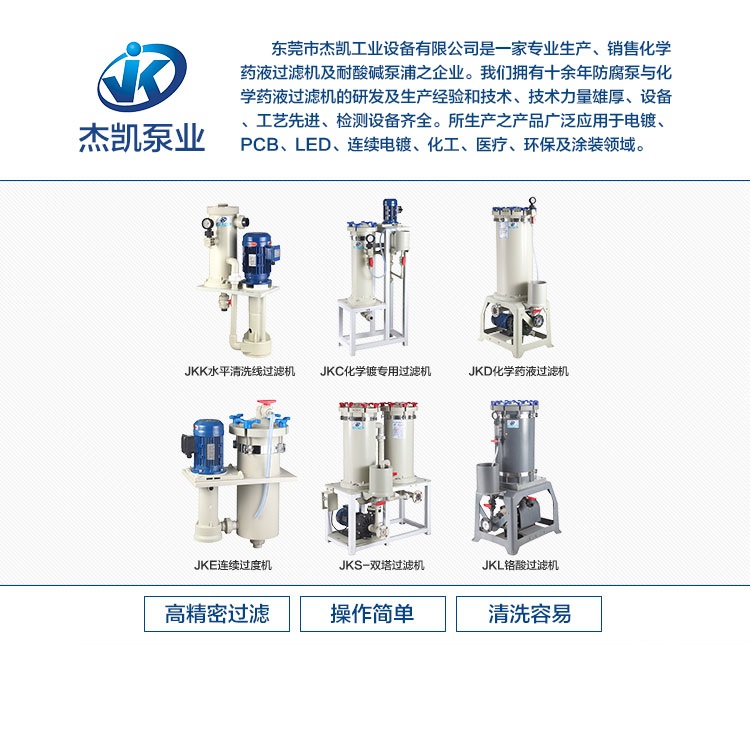 化學(xué)藥液過(guò)濾機(jī)的常見(jiàn)故障及解決措施